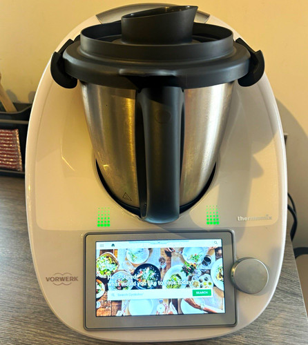 Thermomix tm6 white food - white,